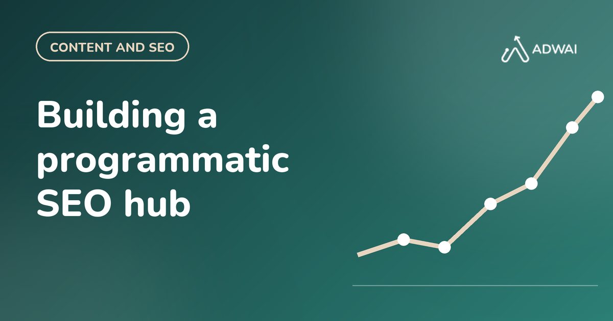 What it takes to build a programmatic SEO hub with thousands of pages