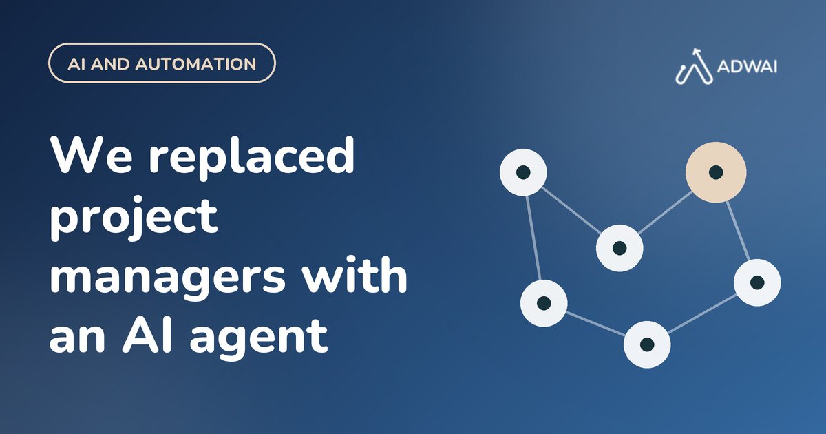 How we replaced project managers with an AI agent in our work chats