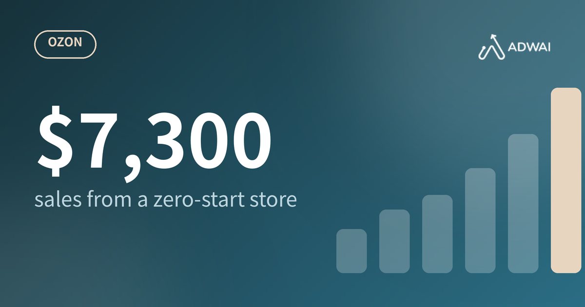 From zero to $7,300 in Ozon sales