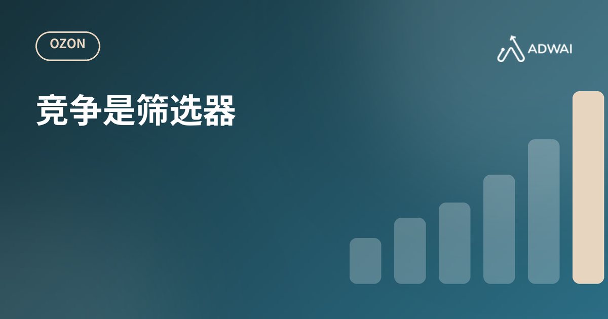 Ozon 竞争加剧：卖家如何突围