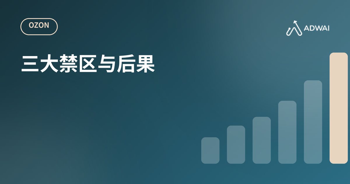 Ozon 三大禁区：假货、内容与沟通