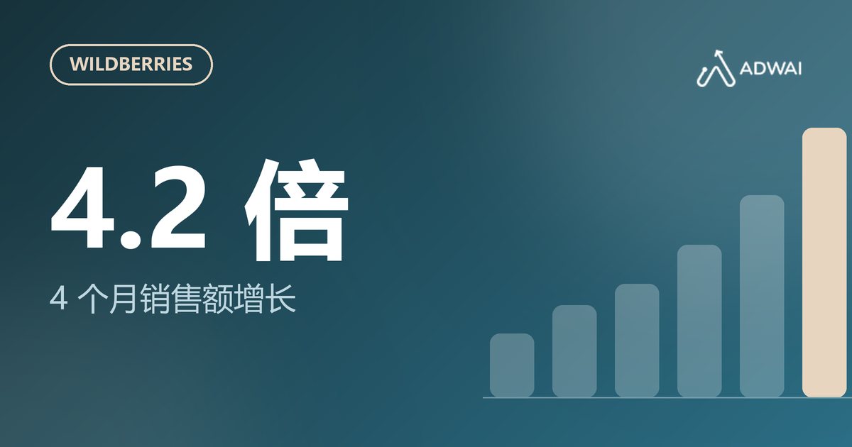 Wildberries:4 个月销售额增长 4.2 倍